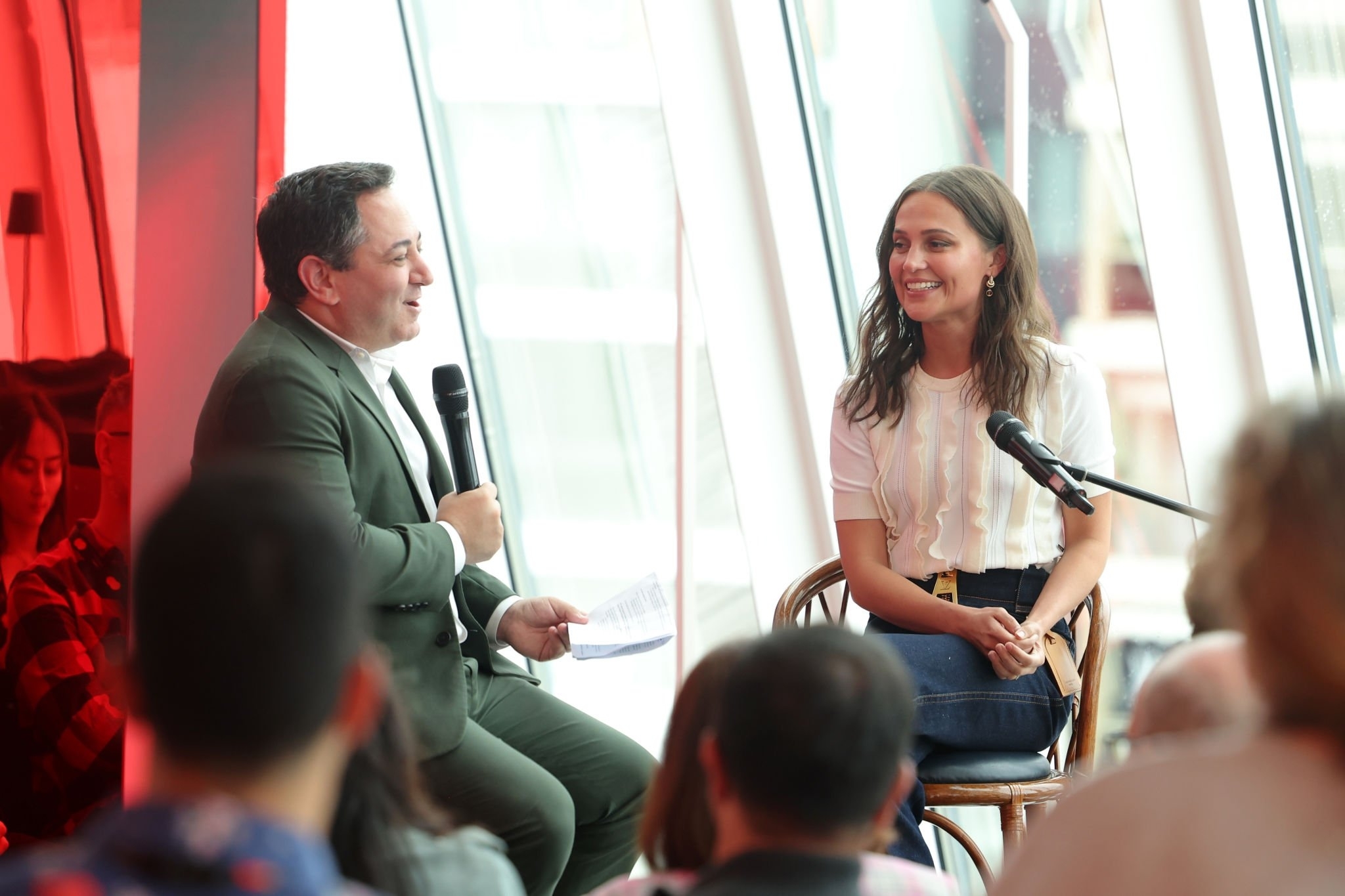 Alicia Vikander to Guest on Awards Chatter Podcast Live from